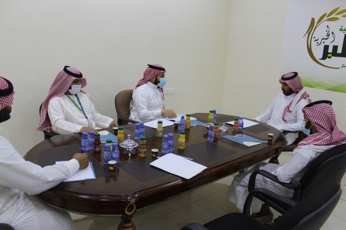 فريق من بنك التنمية الاجتماعية يزور الجمعية